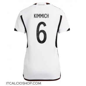 Germania Joshua Kimmich #6 Prima Maglia Femmina Mondiali 2022 Manica Corta